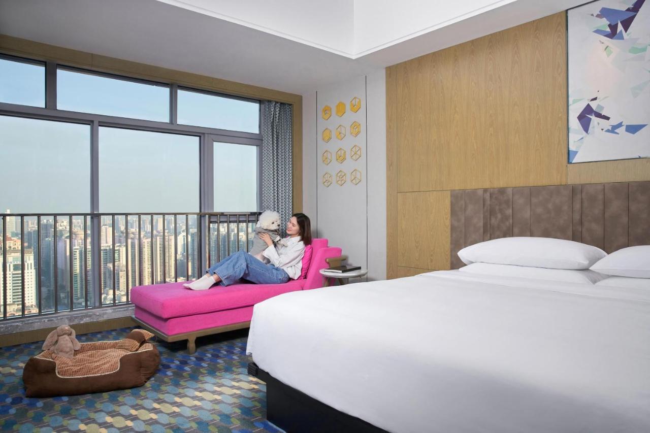 Aloft Guangzhou Tianhe Hotel Bagian luar foto